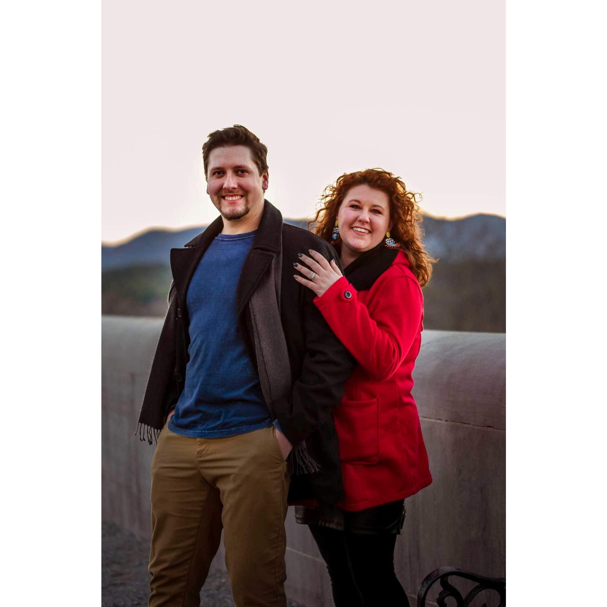 They both grew up in the mountains, which hold a special place in their hearts. That ended up making their decision to have a mountain/cabins themed wedding an easy choice.
