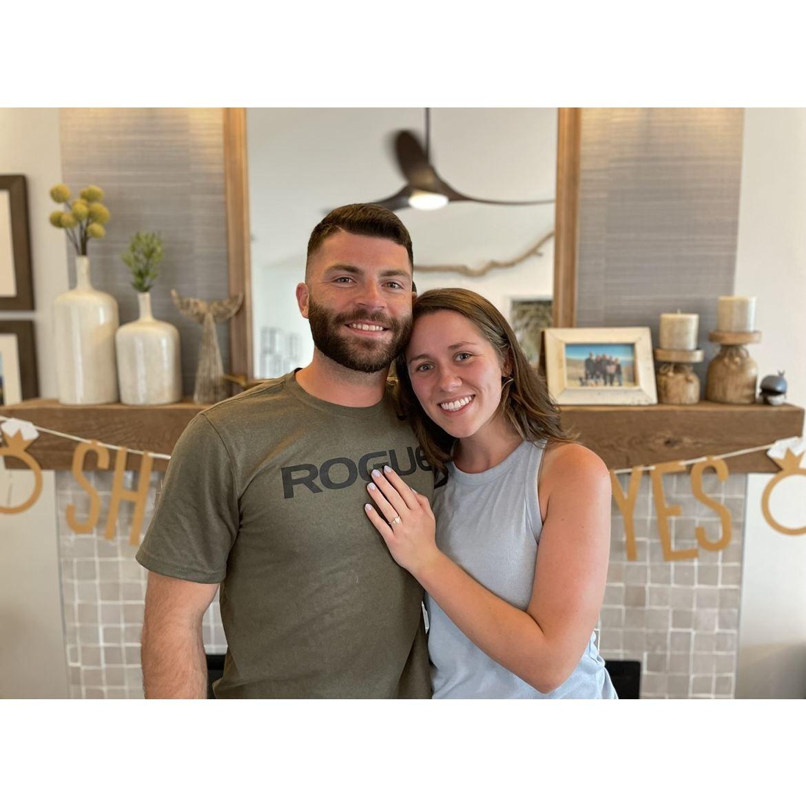 The day Kyle proposed