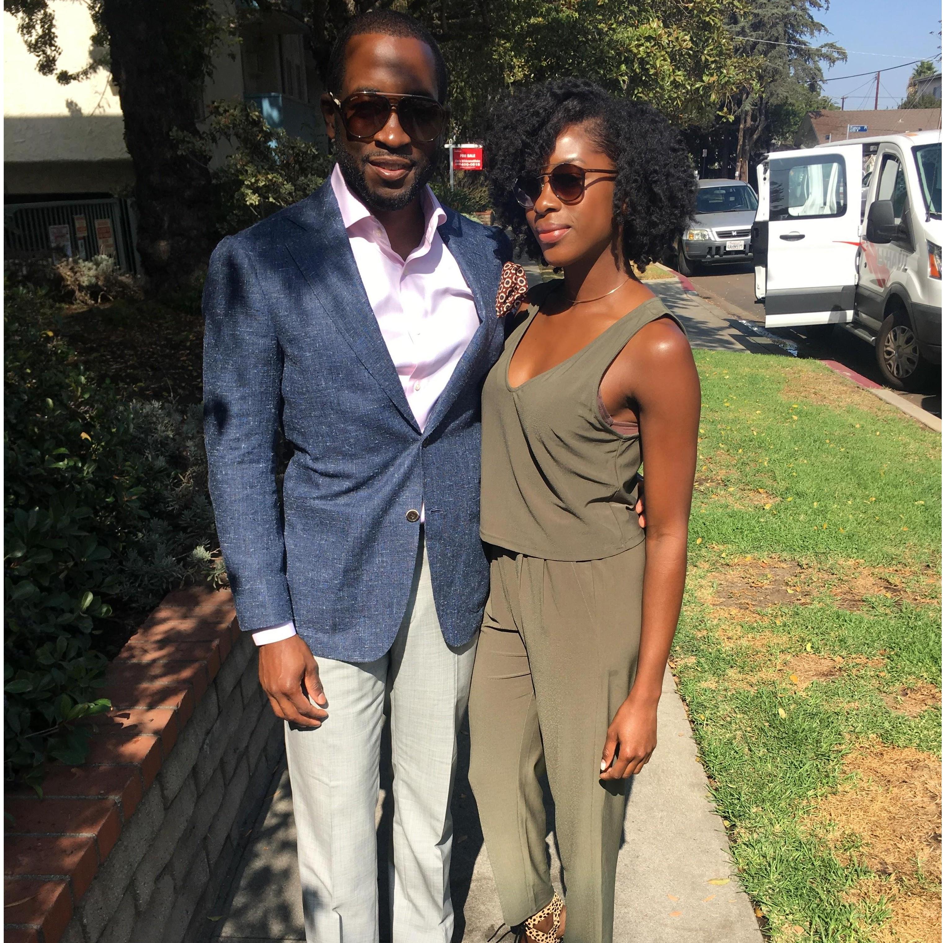 On our way to Veuve Clicquot classics, Los Angeles, CA 2016