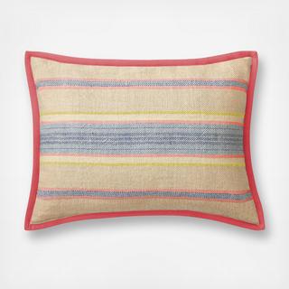 Cayden Ticking Stripe Decorative Pillow