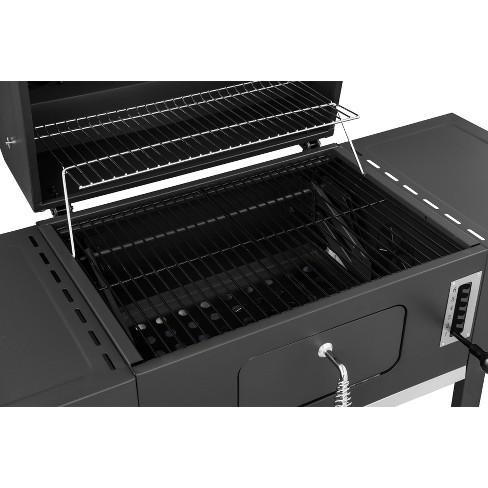 24" CD1824A Charcoal Grill with Side Shelves Black - Royal Gourmet