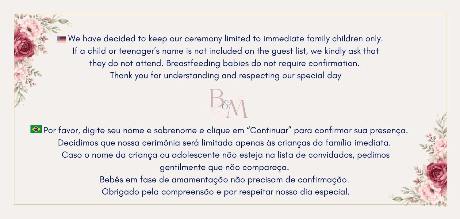 The Wedding Website of Barbara Oliveira and Michael Hett