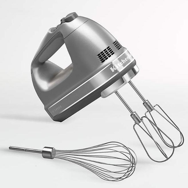 KitchenAid ® Silver 7-Speed Hand Mixer
