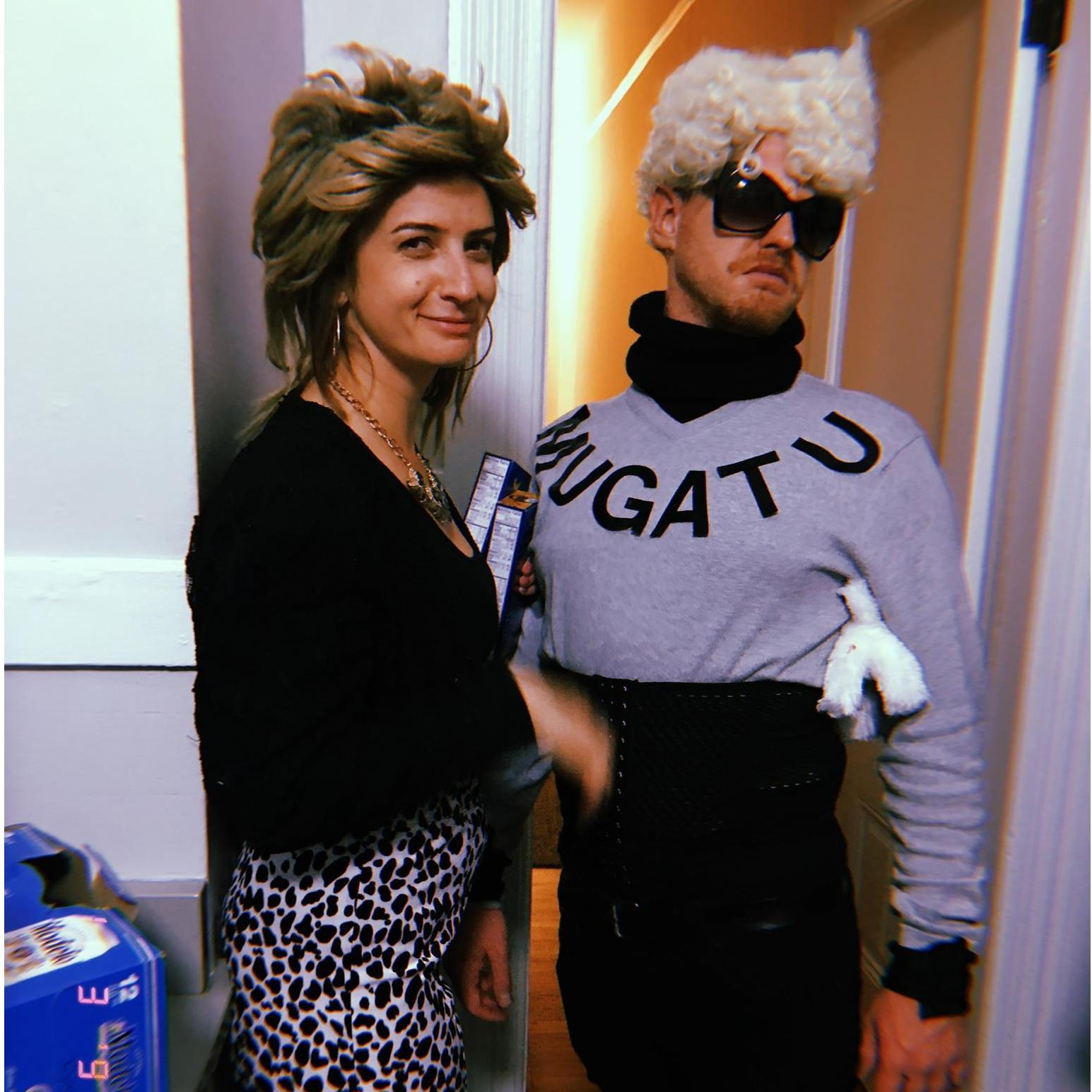 Halloween 2019 - A 'Rock of Love' contestant & Mugatu