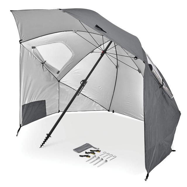 Sport-Brella Premiere XL UPF 50+ Umbrella Shelter for Sun and Rain Protection (9-Foot)