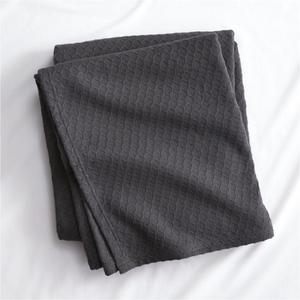 CB2: hive graphite king blanket