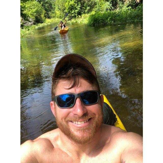 Kayak trip down Knights Landing.
