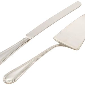 Reed & Barton 04230800 Lyndon 2-Piece Dessert Set with 13-Inch Knife and 11-Inch Server