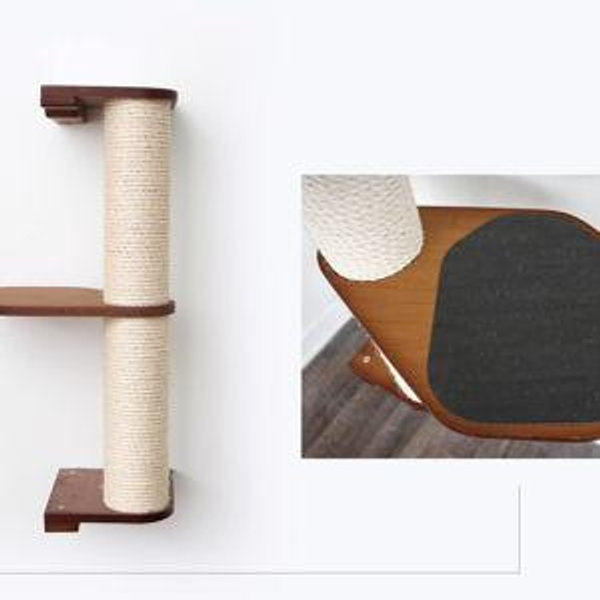 Sisal Pole With Cork Traction Pads -