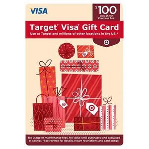 Target Visa - Visa Gift Card - $100 + $6 Fee