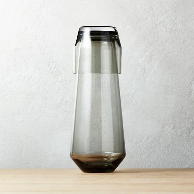 Liv Smoke Glass Carafe