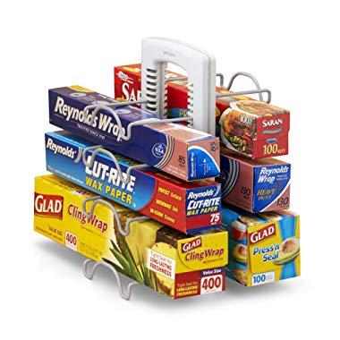 YouCopia 50173 WrapStand Kitchen Wrap Box Organizer, One Size, New Caddy