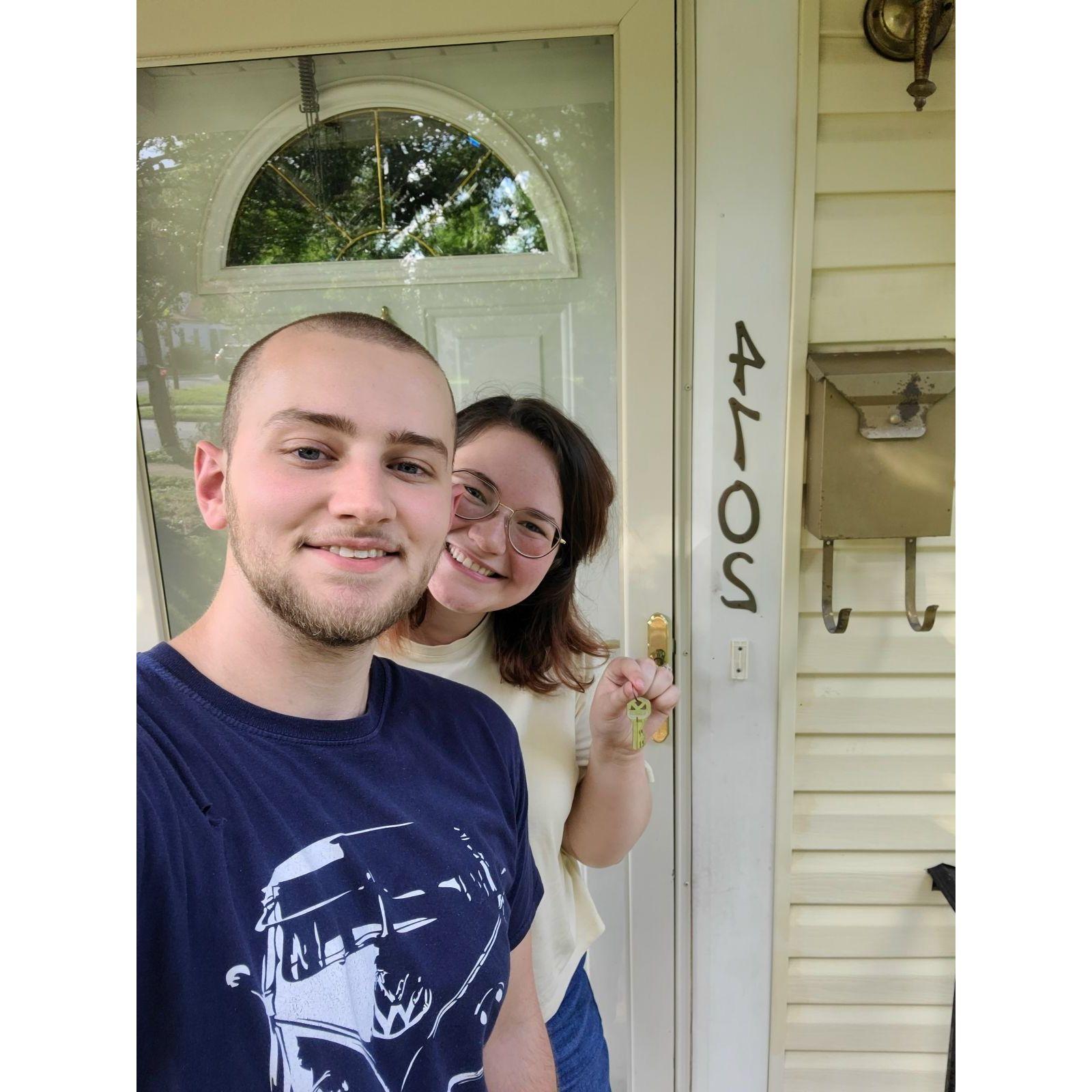 Our first home.