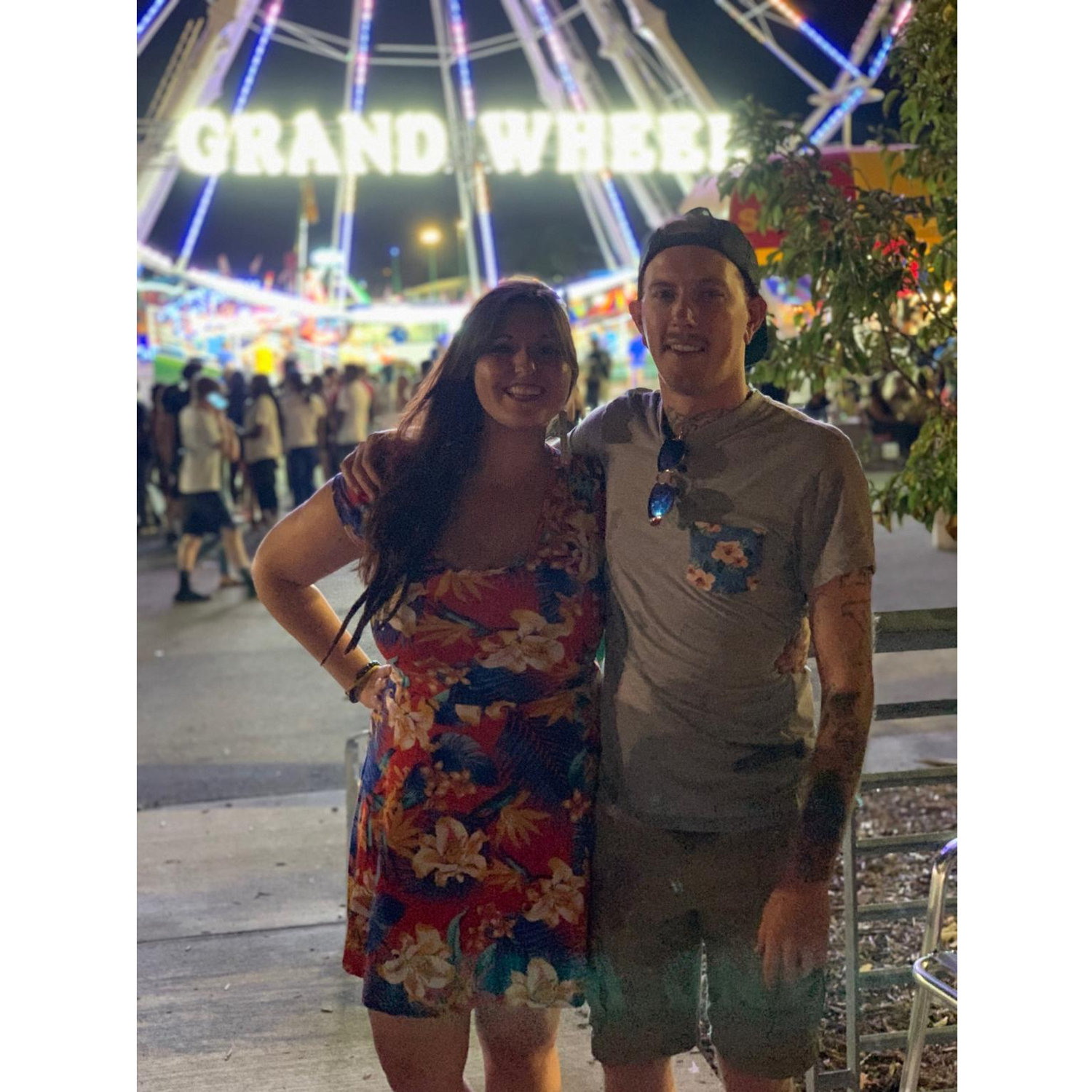 Iowa State Fair 2019. Fun Fact- Zach had never been to the Iowa State Fair until he met me