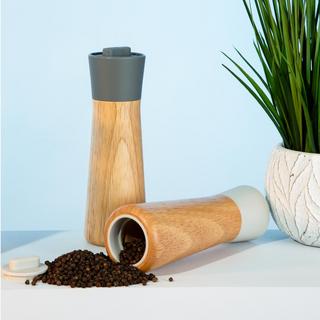 Leo Balance Rubberwood Covered Grinder