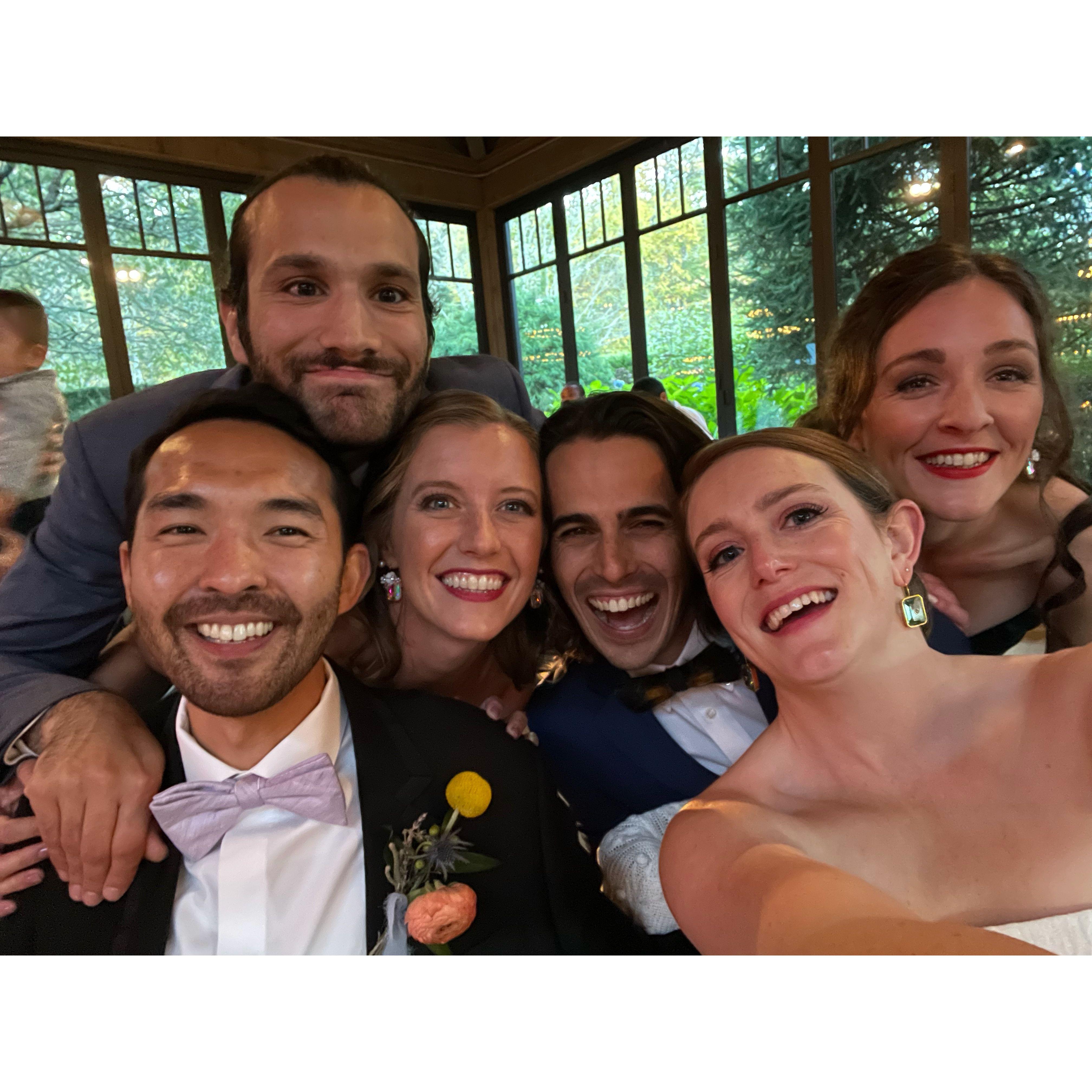 We celebrated Mike & Melia's wedding! October 2021 in Highlands, North Carolina