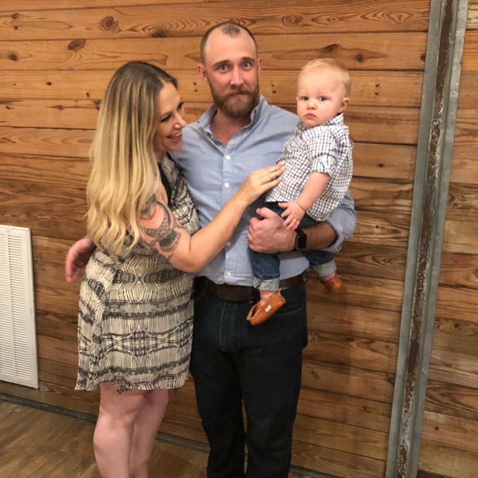 Theo is not impressed with family photos...
