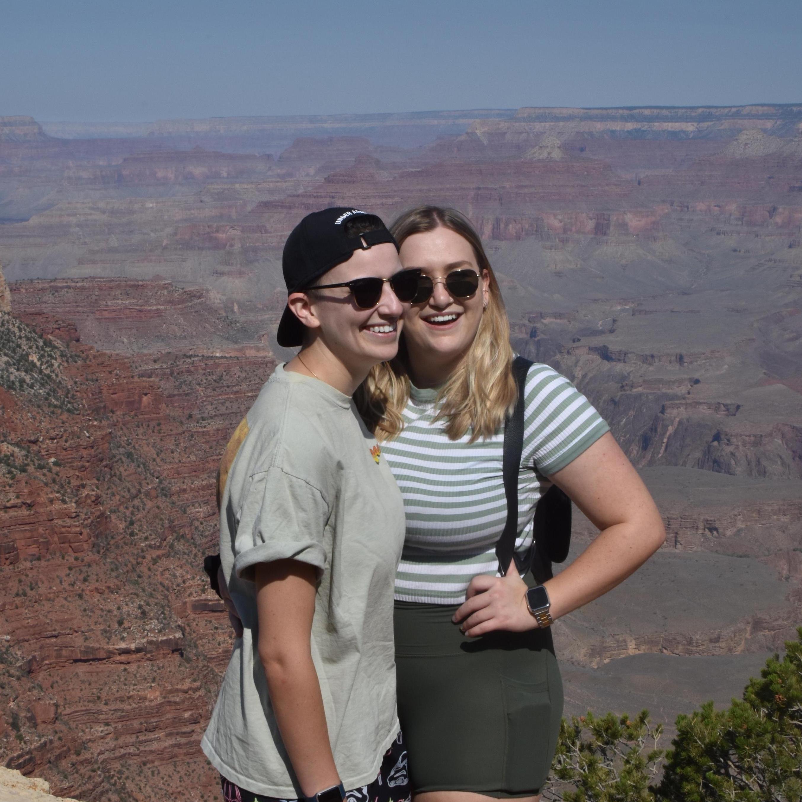 Our first time seeing the Grand Canyon