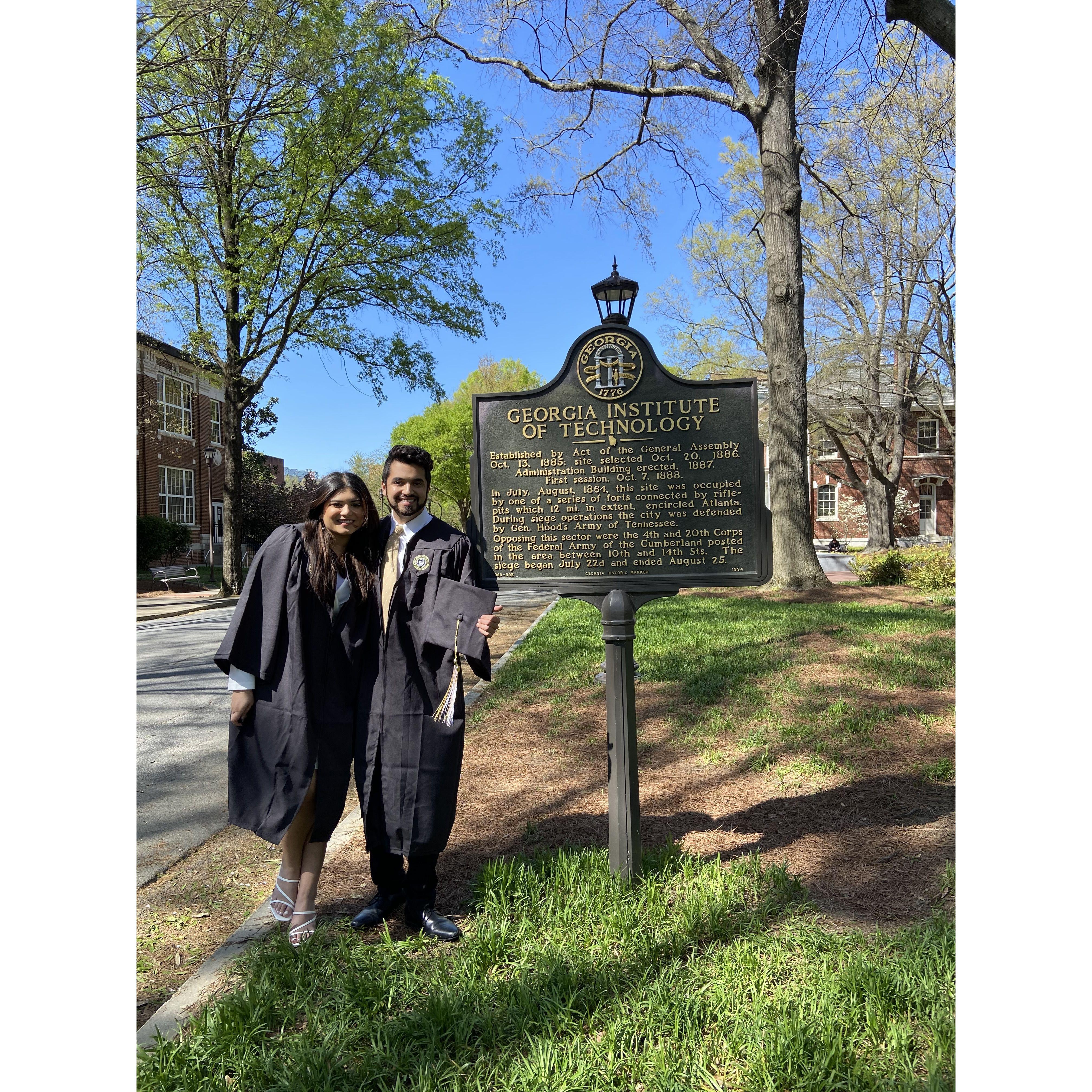 Georgia Tech Graduation
May, 2021