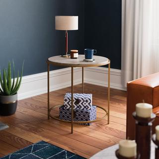 International Lux Round Side Table