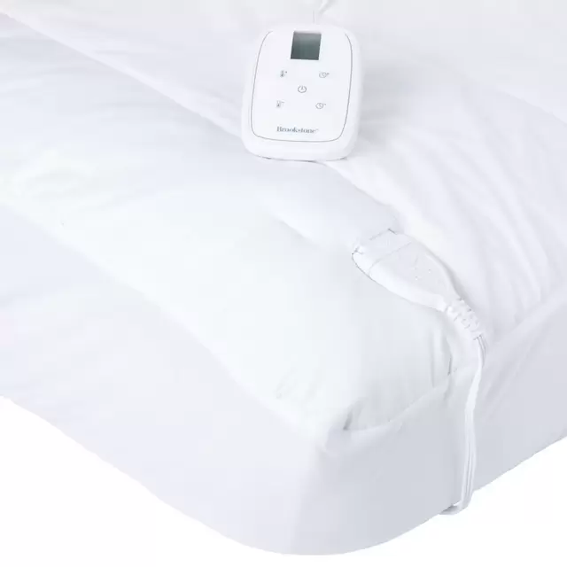 Brookstone® Quilted Comfort Heated King in Mattress Pad