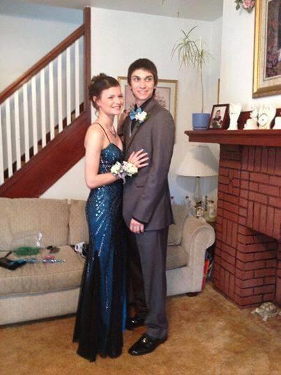 Rebecca’s senior prom