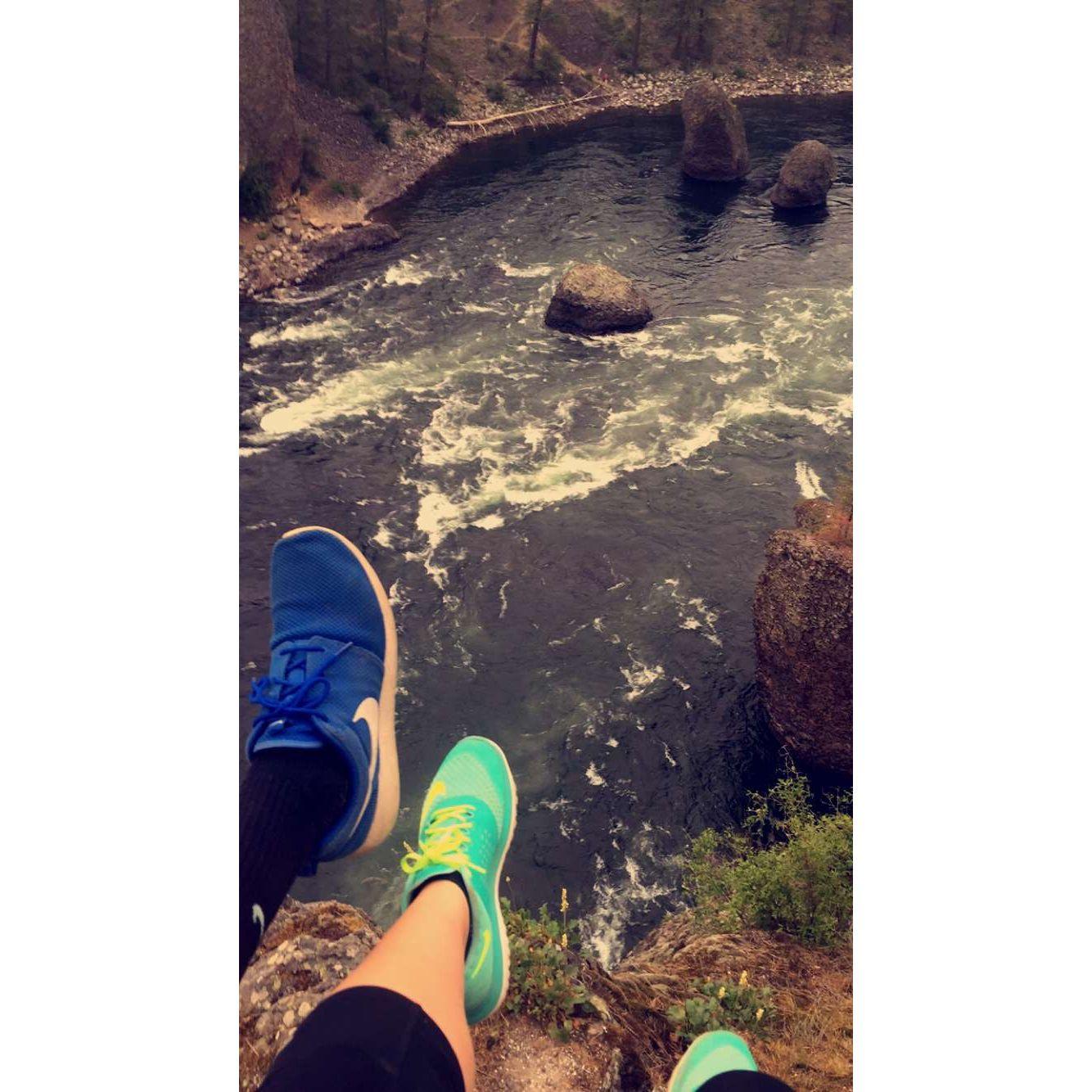 Bowl & Pitcher - talking on our first date.