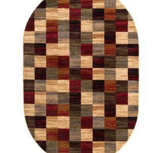 5' 3 x 8' Cafe Oval Rug