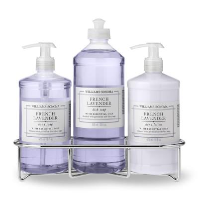 Williams Sonoma French Lavender Hand Soap & Lotion, Classic 4-Piece Set