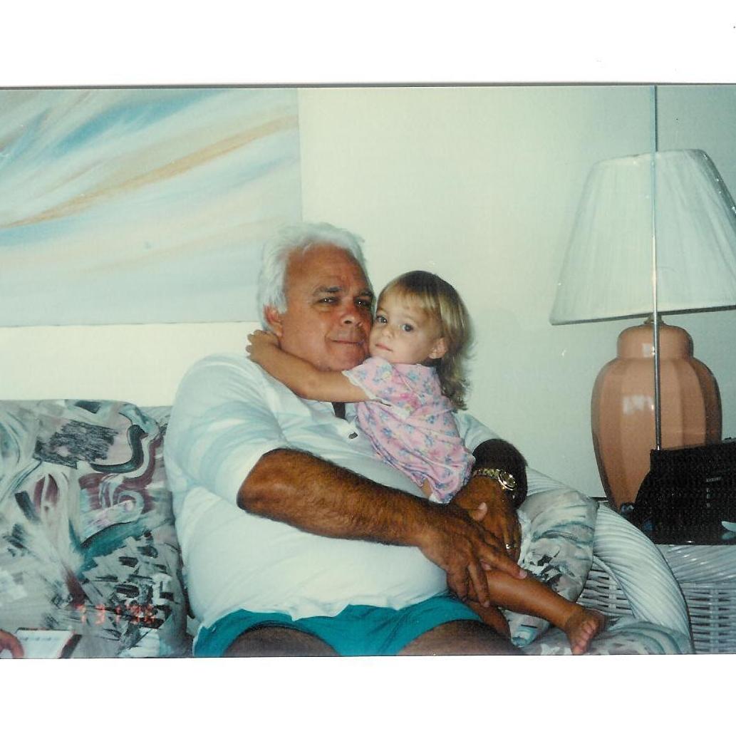 Cait and her papa Meade