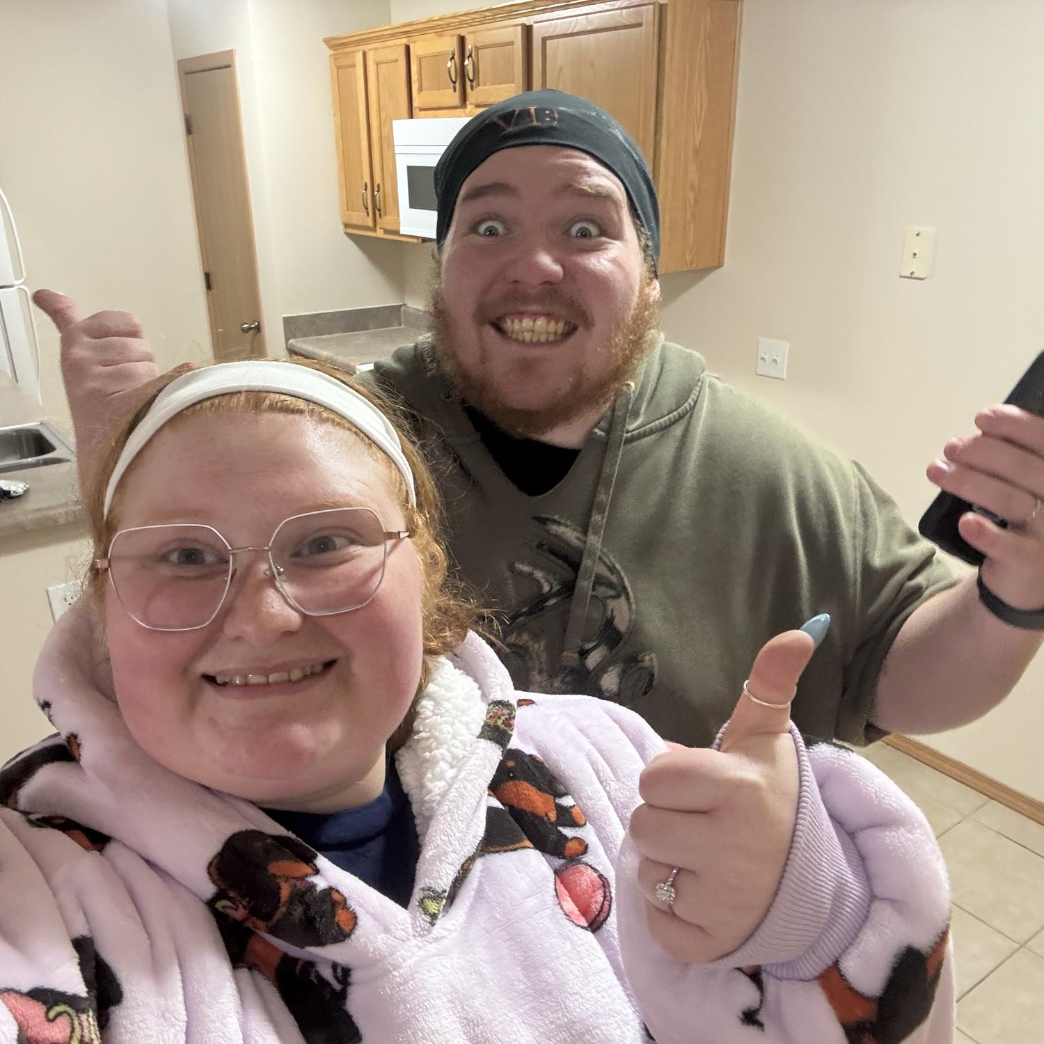 We got our first apartment!