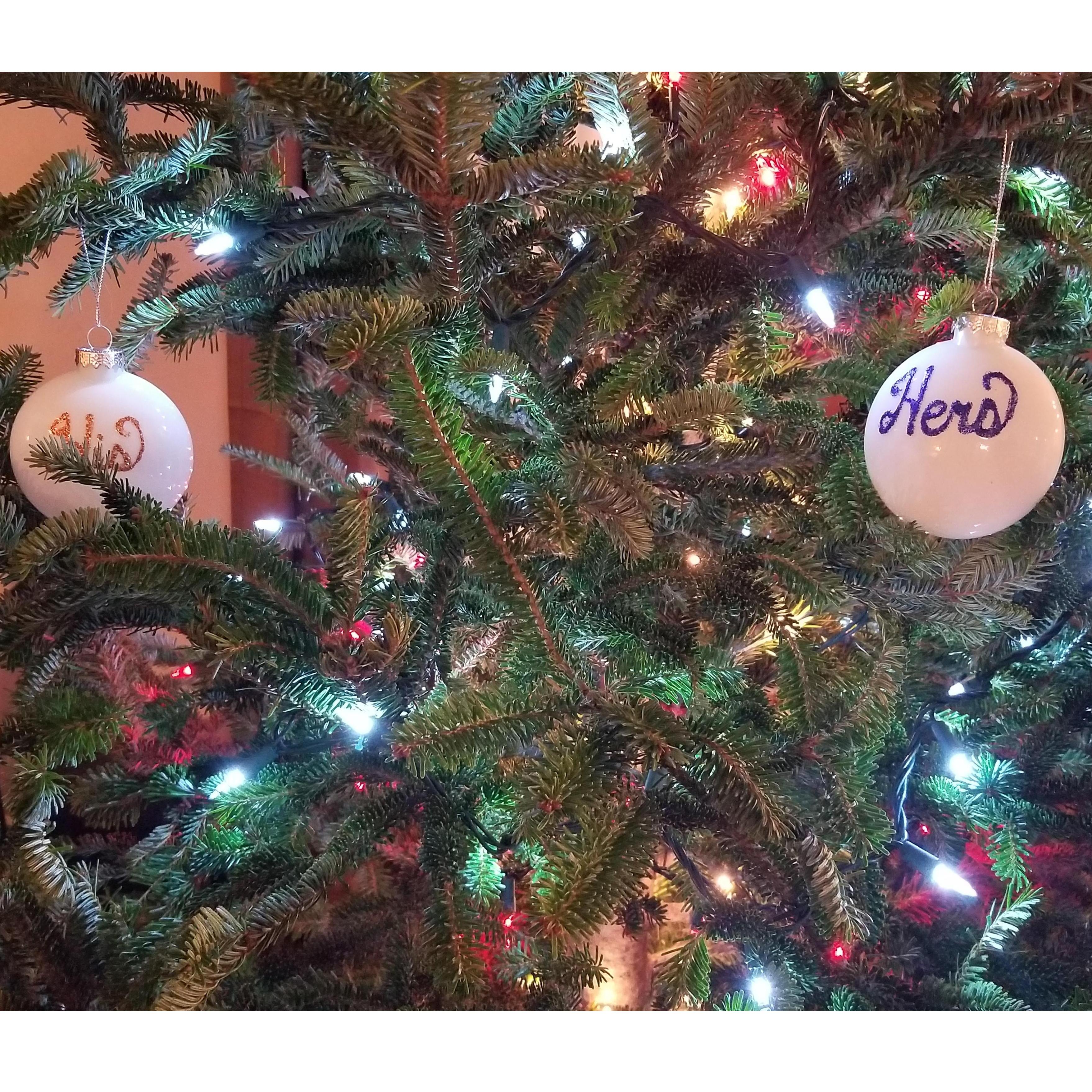 His and Hers Ornaments... 2017