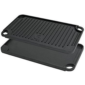  Lodge LPGI3 Cast Iron Reversible Grill/Griddle, 20-inch x  10.44-inch, Black: Home & Kitchen
