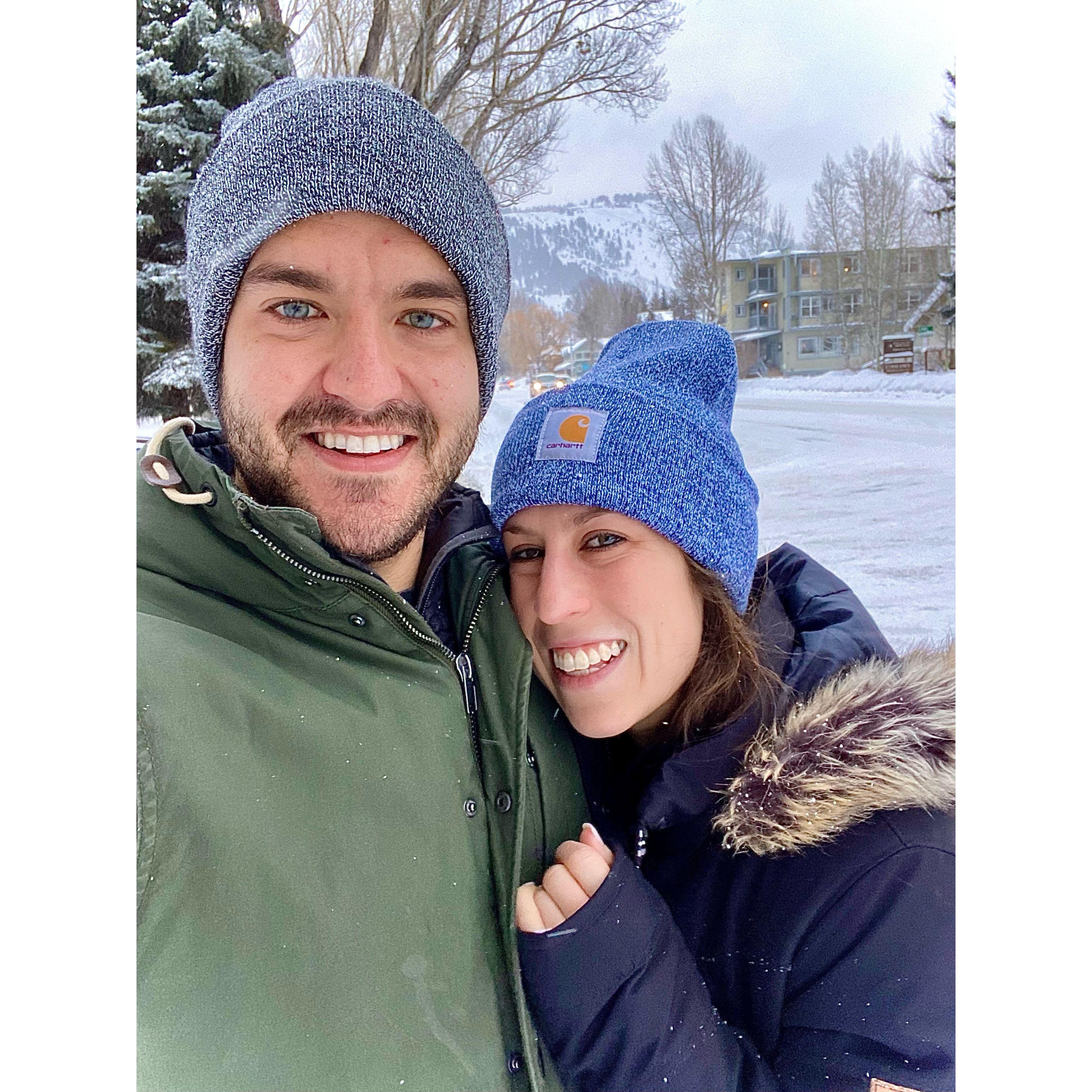 First ski trip, Jackson hole '21