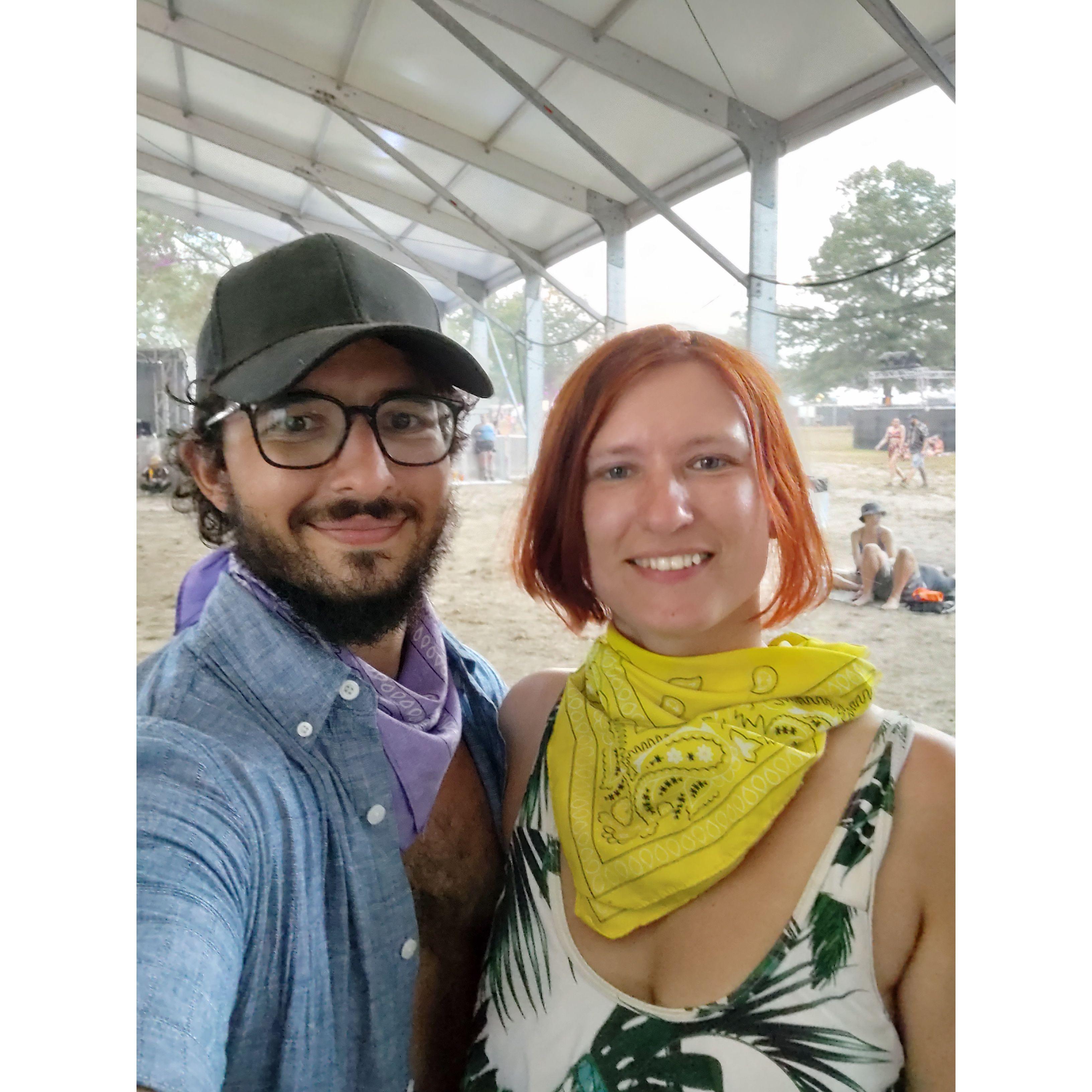 When we moved to TN, we had our first 4 day music festival experience together at Bonaroo 2024 (& our 5th time seeing Greensky Bluegrass)