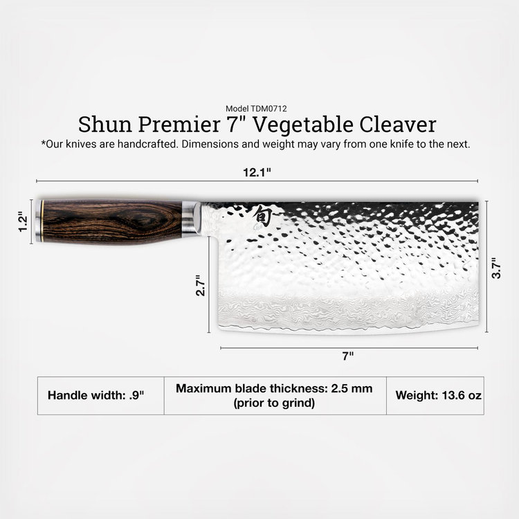 Shun, Premier Vegetable Cleaver | Zola