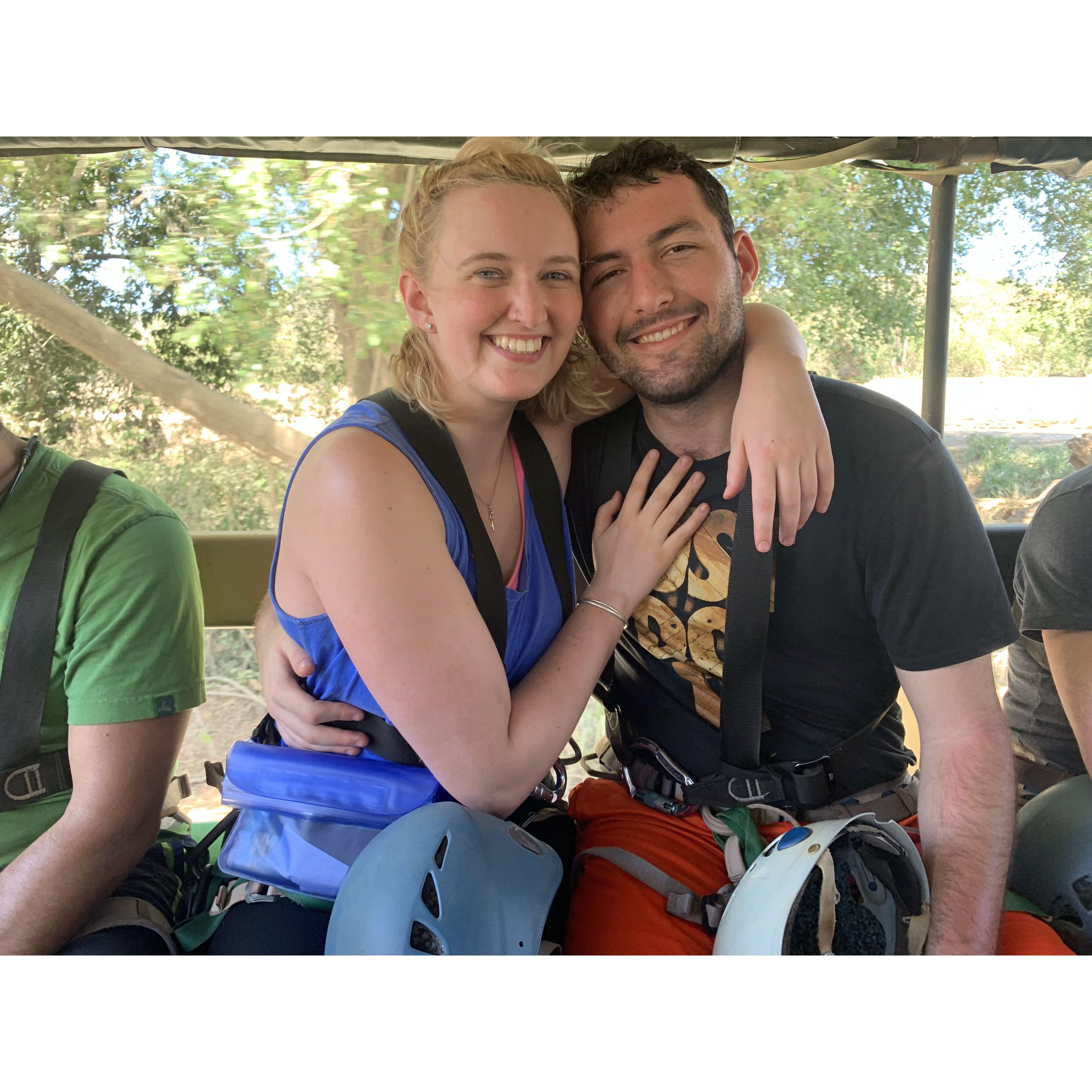 Our first trip as a couple was to Costa Rica with friends for spring break 2019!
