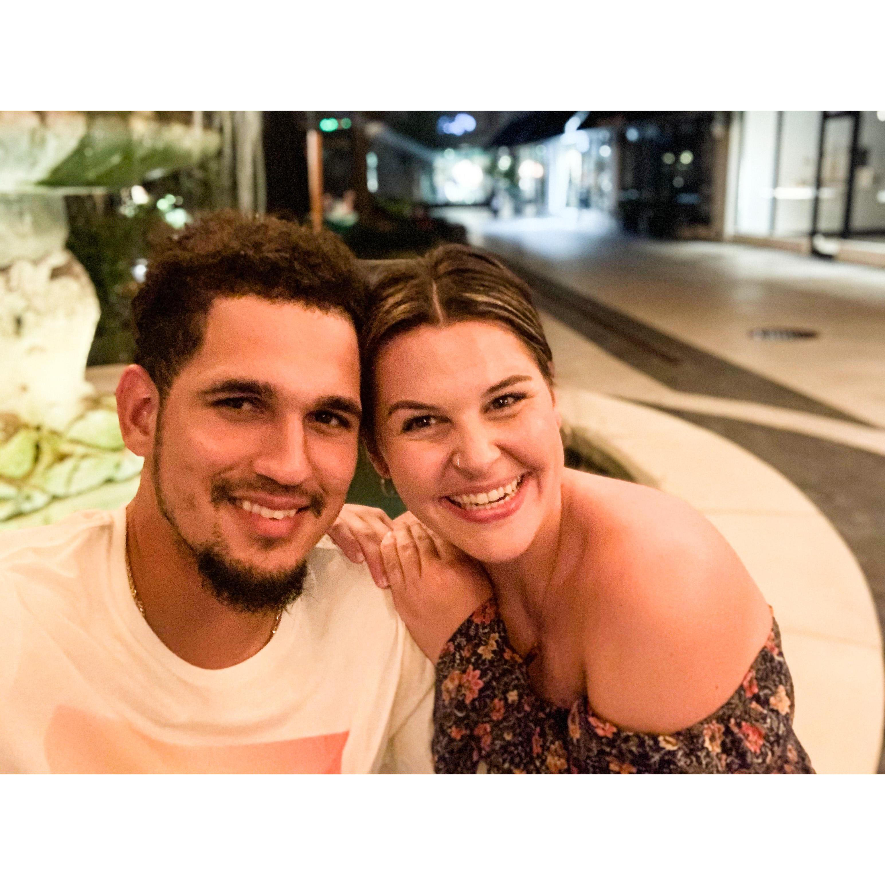 Celebrating our move to Florida