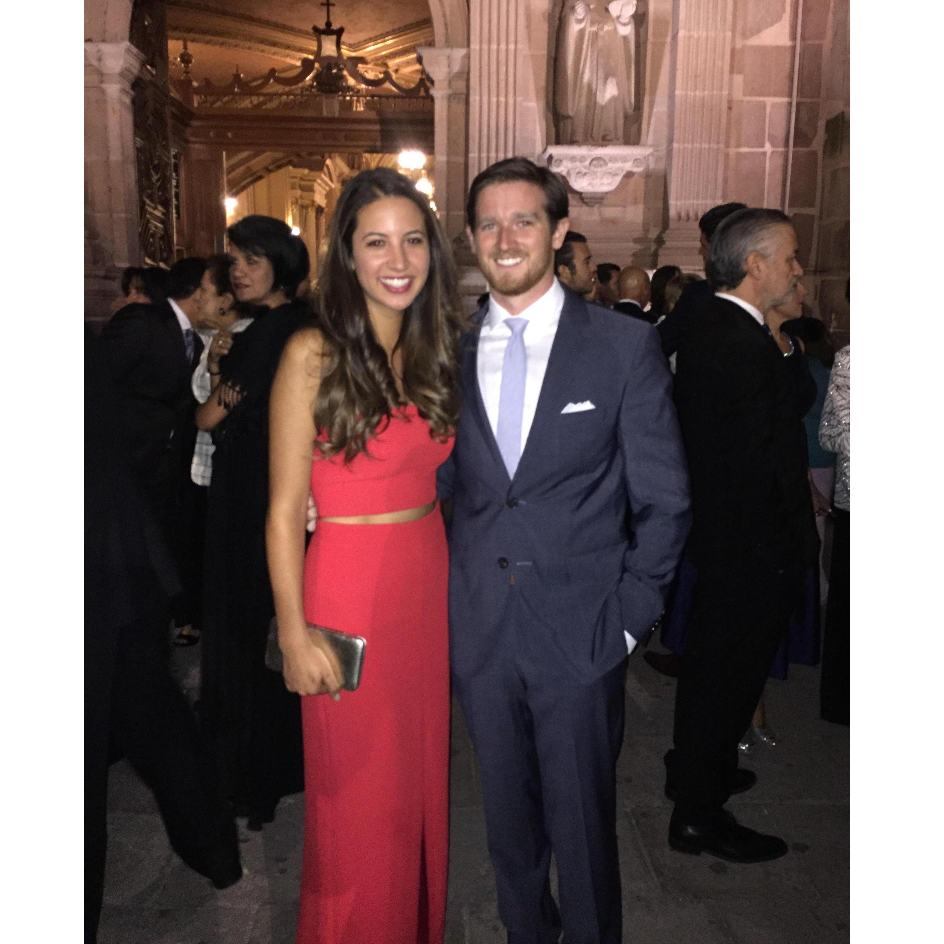 Christian's first time in San Luis Potosi, MX,  my family's hometown! We showed him around and went to my cousin's wedding! From here we left for Madrid.