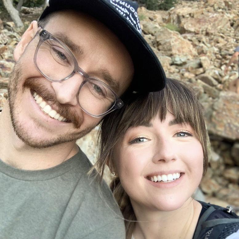 Our first photo together!