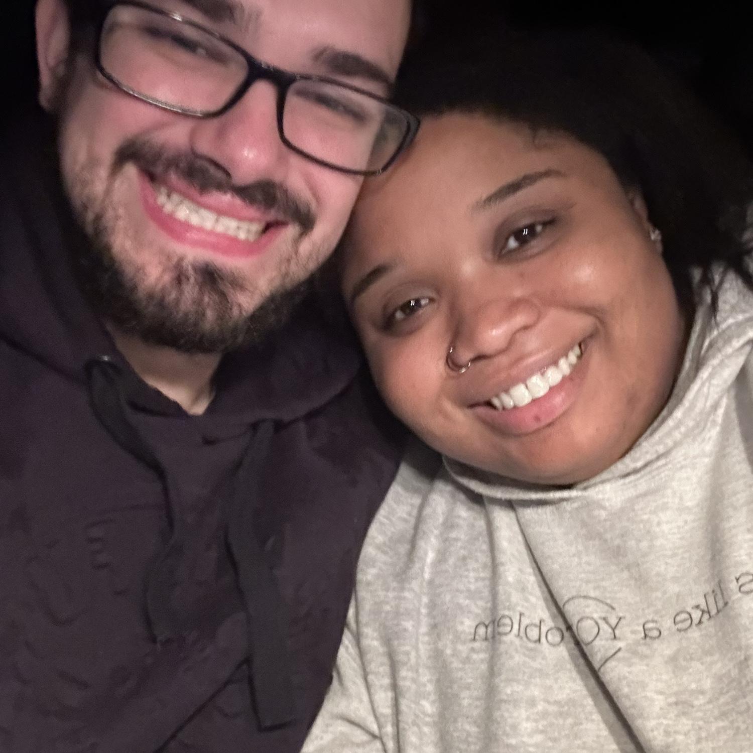 Our first picture ever taken together!