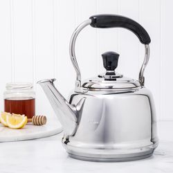 Martha Stewart, Kingstree Large Whistling Tea Kettle | Zola
