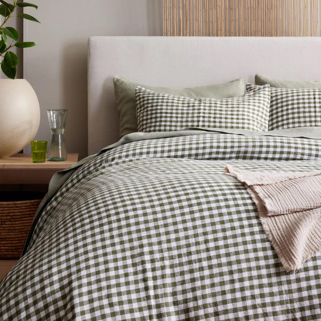 European Linen Duvet Cover Set - King/Cal King