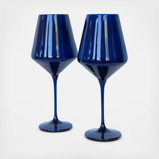 Estelle Stemware Wine Glass, Set of 2