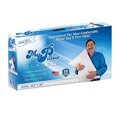MyPillow Classic Series [King, Medium Fill] Now Available in 4 Loft Levels