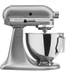 Ultra Power® Plus Series 4.5-Quart Tilt-Head Stand Mixer - Contour Silver | KitchenAid US
