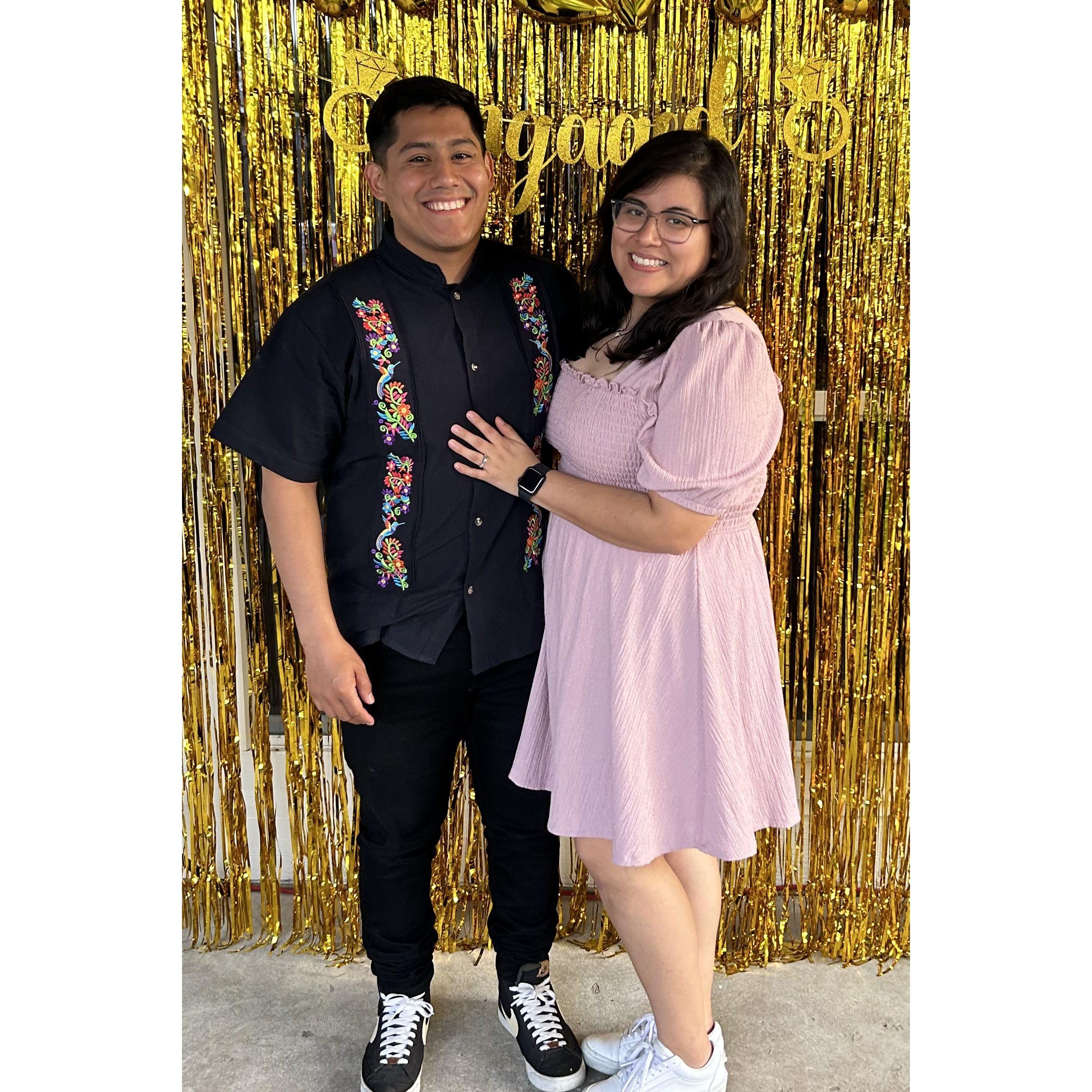 Our engagement party!