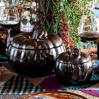 Pewter Pumpkin Bowl
