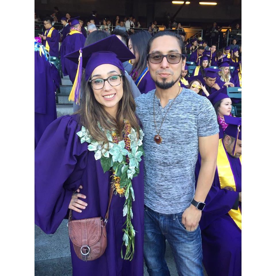 Trish's college graduation!
