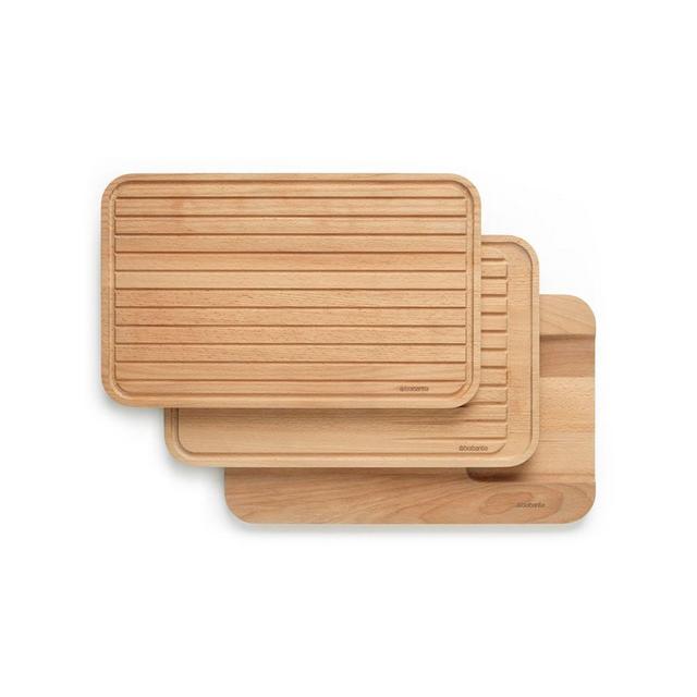 Brabantia Wooden Chopping Boards, Set of 3